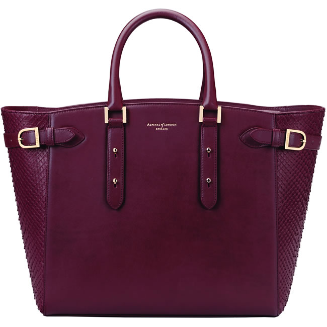 Aspinal Of London’s AW15 Collection Gives A Nod To Burgundy | Luxury ...