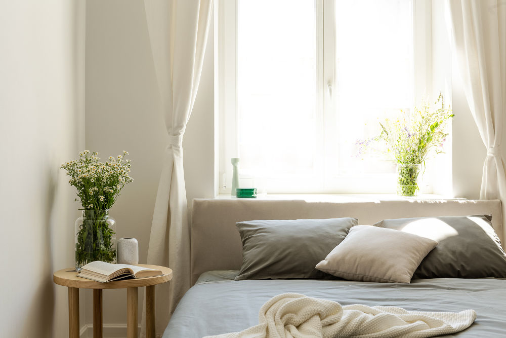 natural style bedroom interior