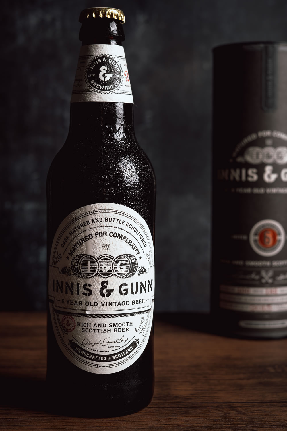 Scottish craft brewery Innis and Gunn launches Vintage 