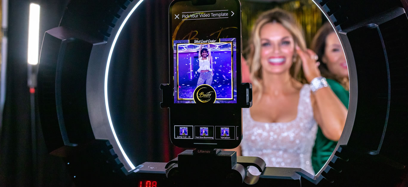 Experience the Latest Trend in Photo Booths with Our 360 Booth - Customize  Your Videos in Style!