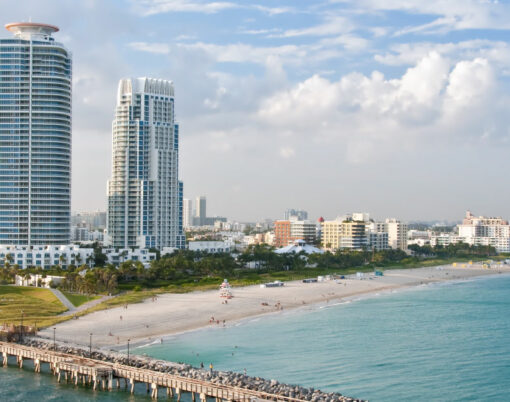 Miami Beach Aerial View