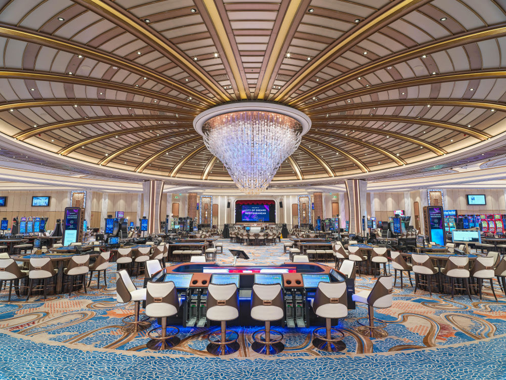 Grand Casino at City of Dreams Mediterranean interior