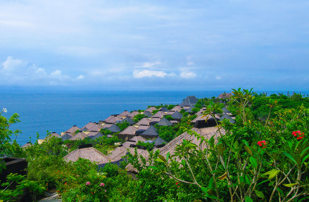 View of Bvlgari or Bvlgari Resort Bali in Uluwatu, Bali, Indonesia on December 30, 2008