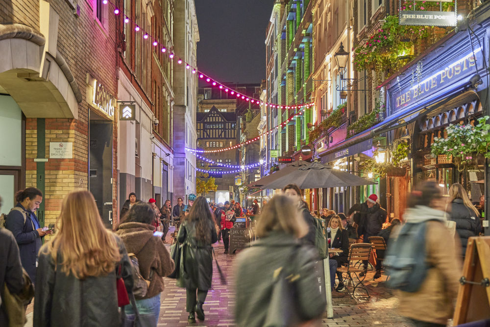 soho at night