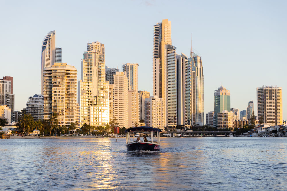 duffy boat gold  coast