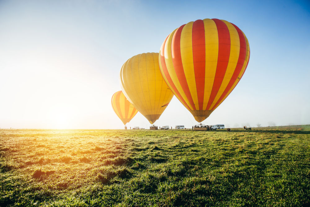 hot air balloon gold coast