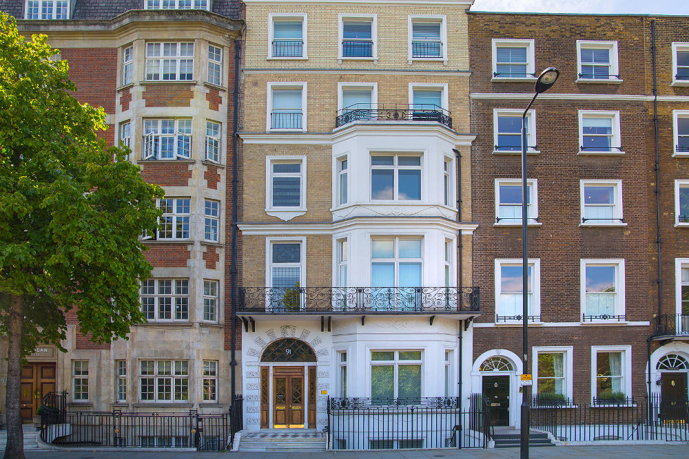 Luxury property in the centre of London.