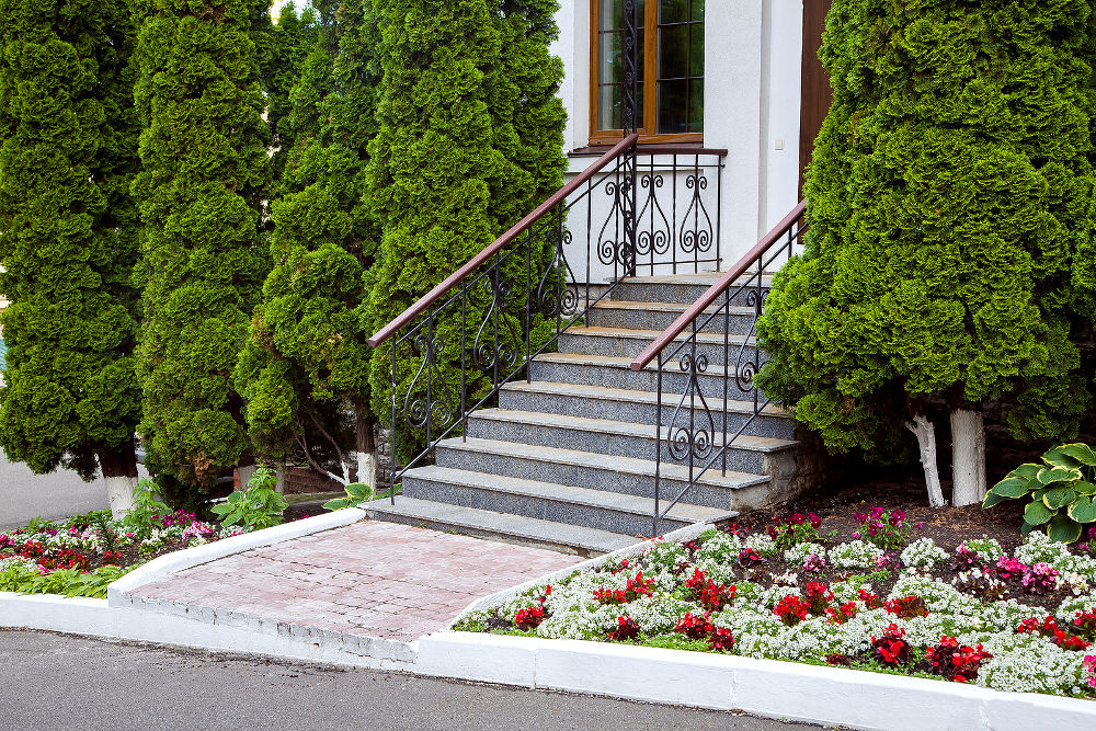 granite staircase