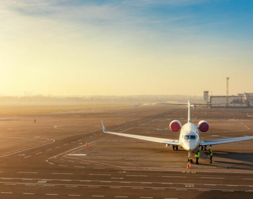 plane in sky