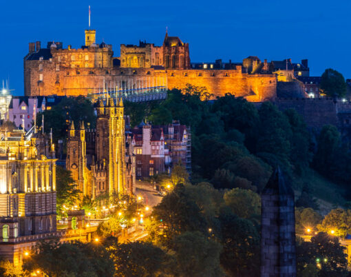 Edinburgh Cityscape from Calton Hill