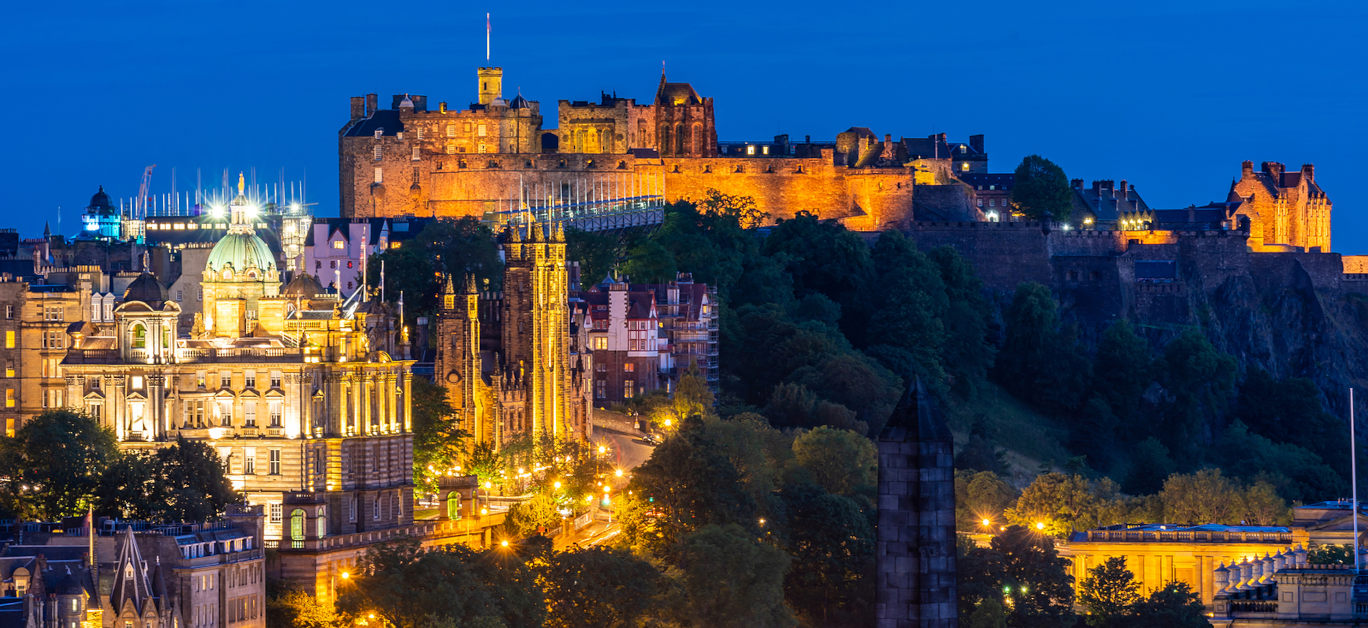 Edinburgh Cityscape from Calton Hill