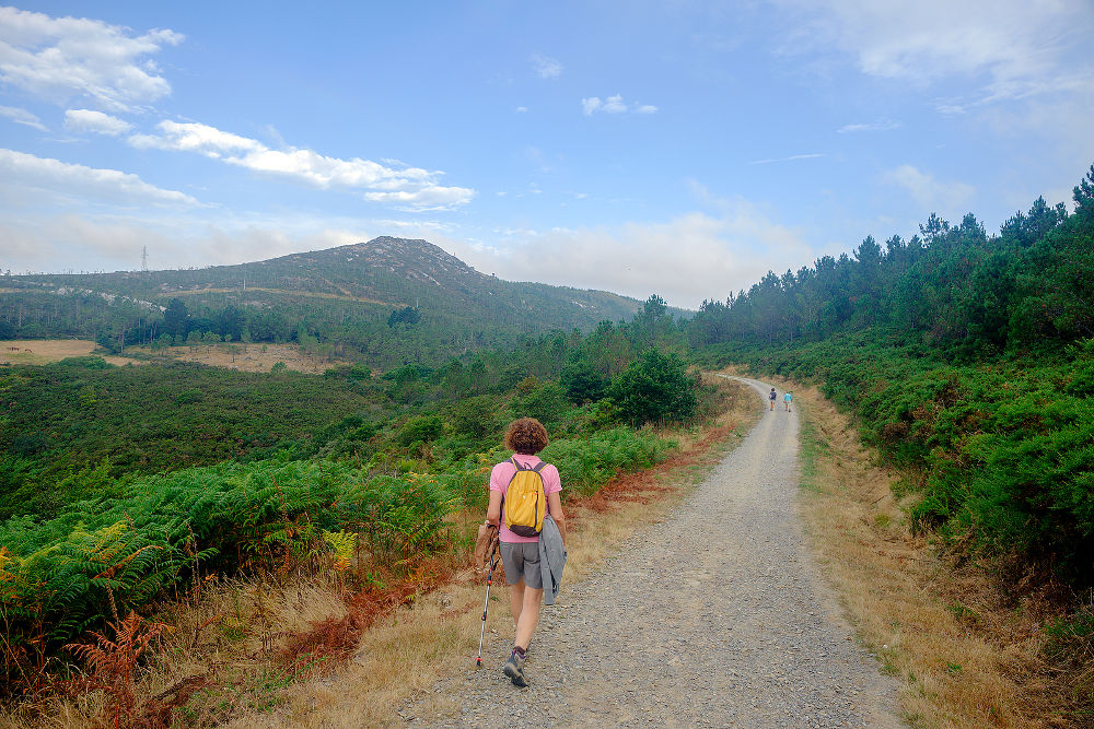 Images of Camino de Santiago and surroundings. The epilogue between Santiago and Finisterre (pilgrimage to Santiago de Compostela). Spain