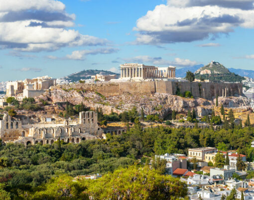 Landscape Of Athens