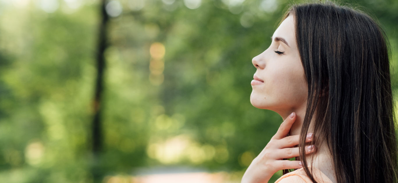 Practice Self-Care Outdoors. Connection to Nature into Daily Routine