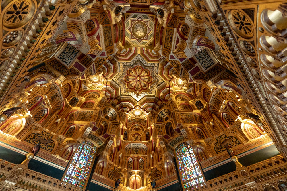 cardiff castle interior