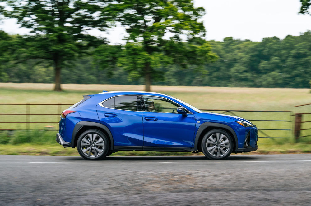 2024 Lexus UX 300h side view