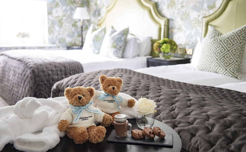 The Kensington room with teddies