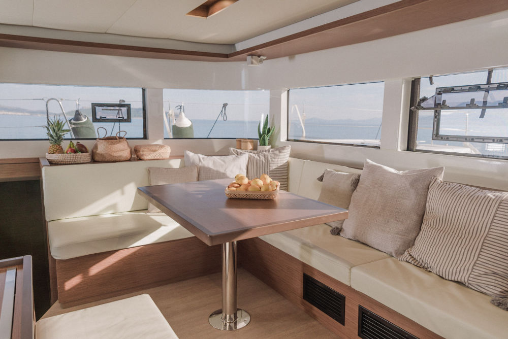 Oneida yacht interior