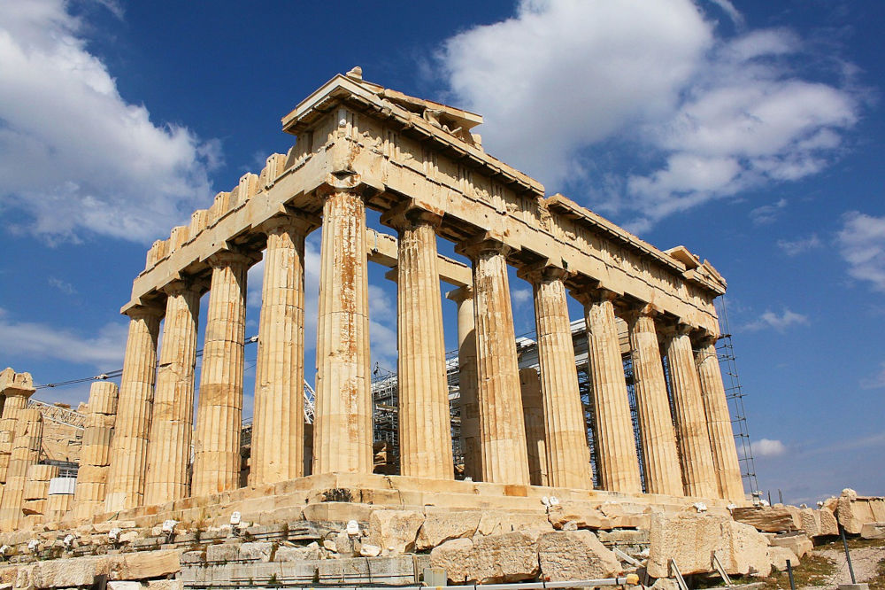 parthenon in athens