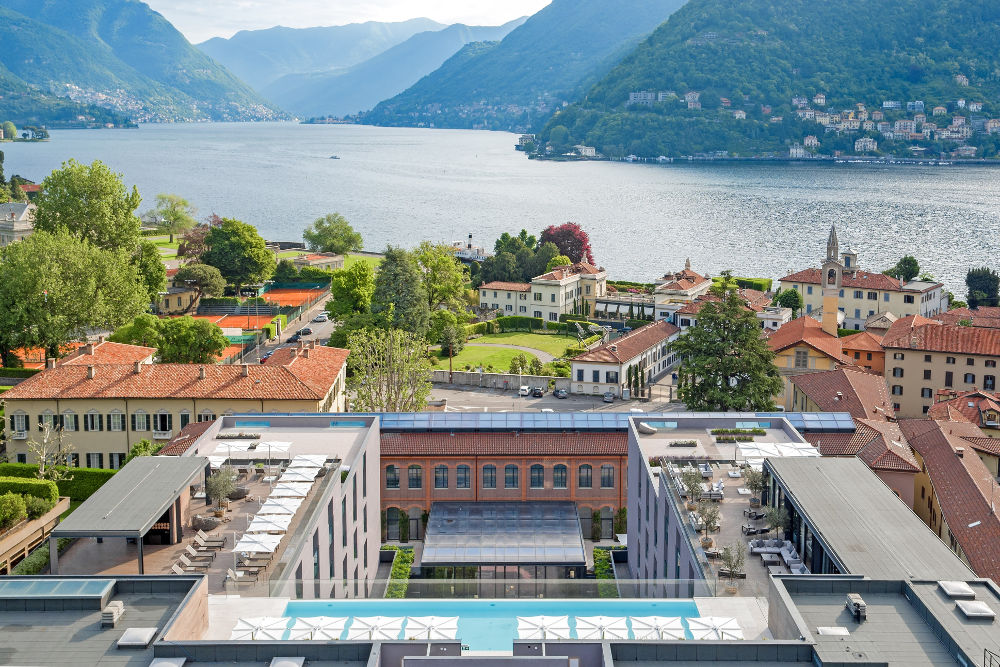 Hilton Lake Como view