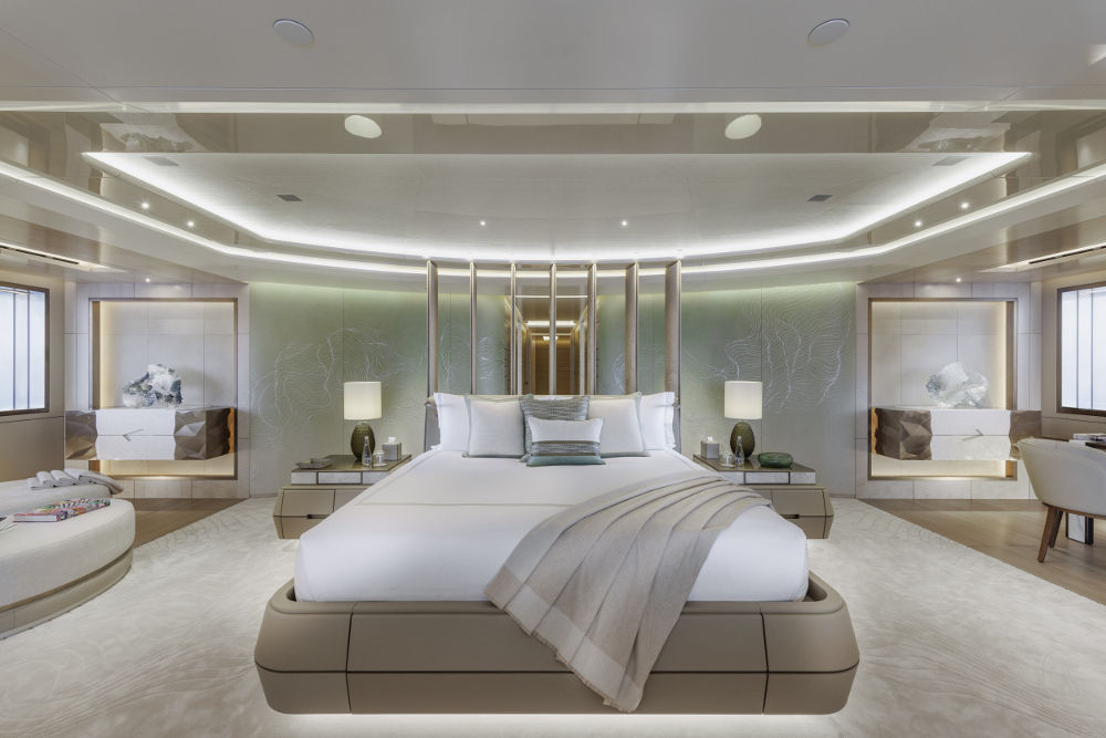 H3 luxury yacht bedroom