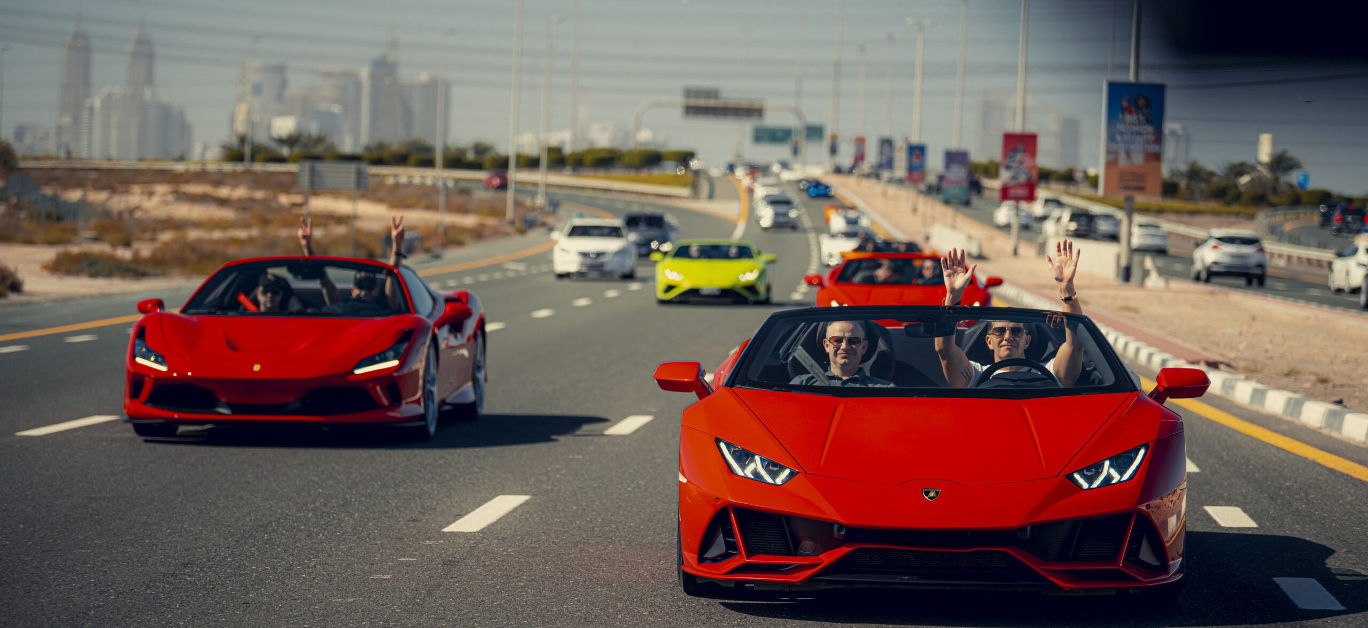 UAE supercar rally