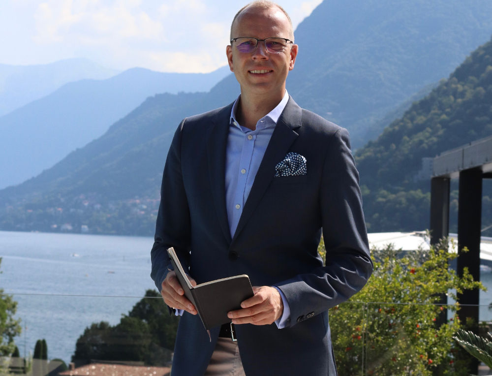 Matthias Welzel, general manager of Hilton Lake Como in Italy