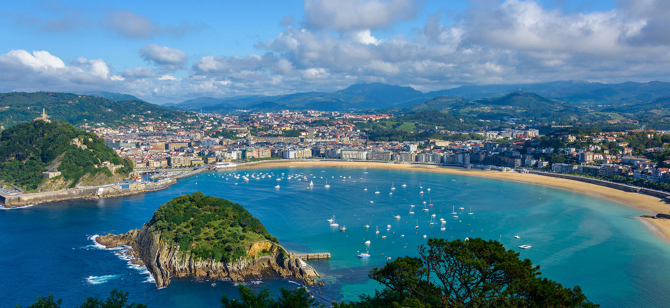 San Sebastian in the Basque Country, Spain