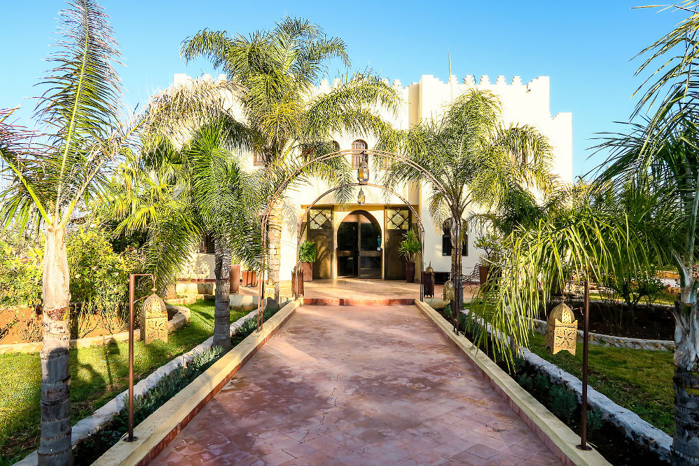 villa in morocco, beautiful photo digital picture