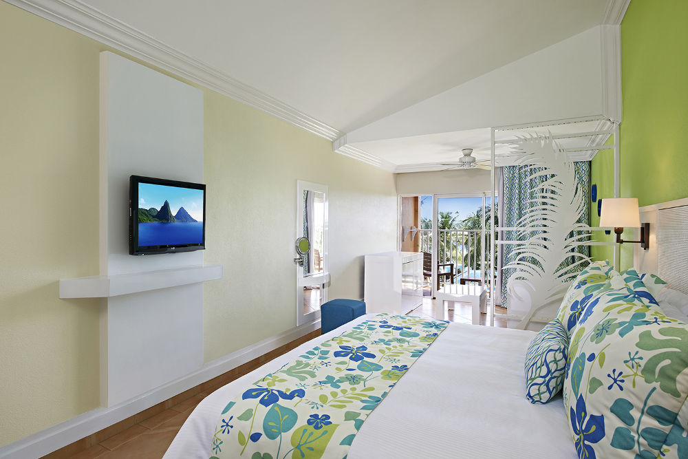 Coconut Cay Ceach Resort and Spa bedtooms