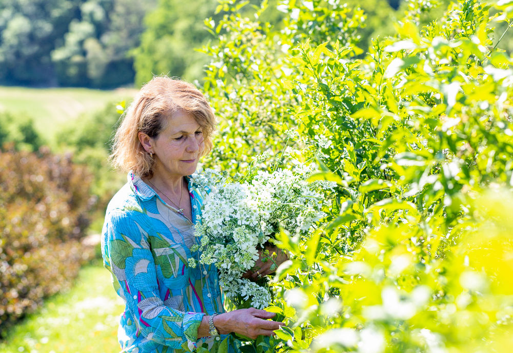 Rosebie Morton, the founder of The Real Flower Company