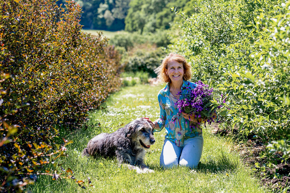 Rosebie Morton, the founder of The Real Flower Company