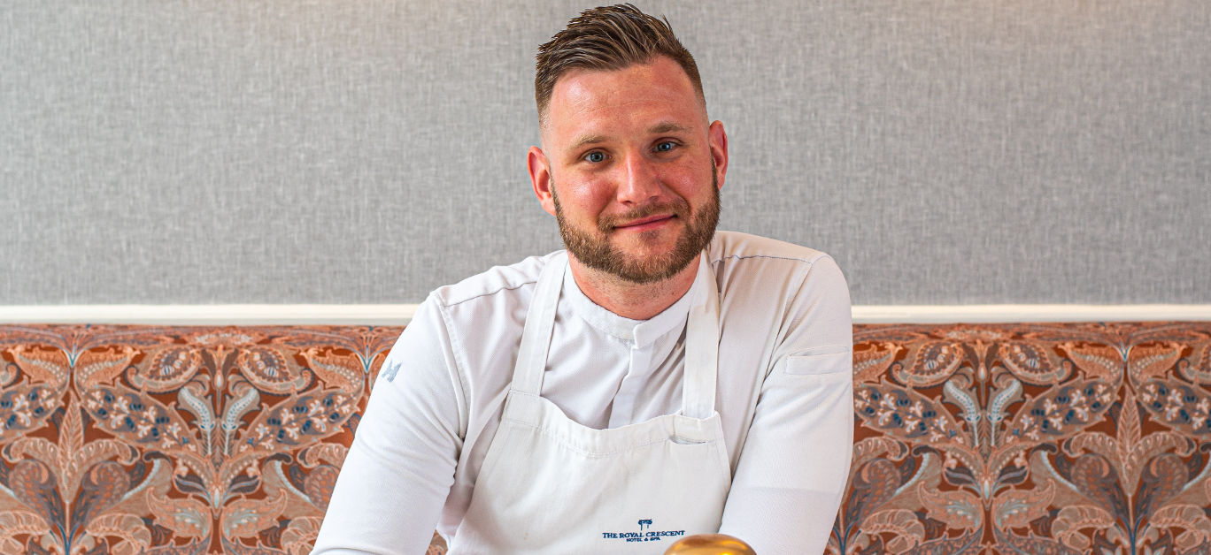 Martin Blake, head chef at Montagu’s Mews at The Royal Crescent Hotel and Spa