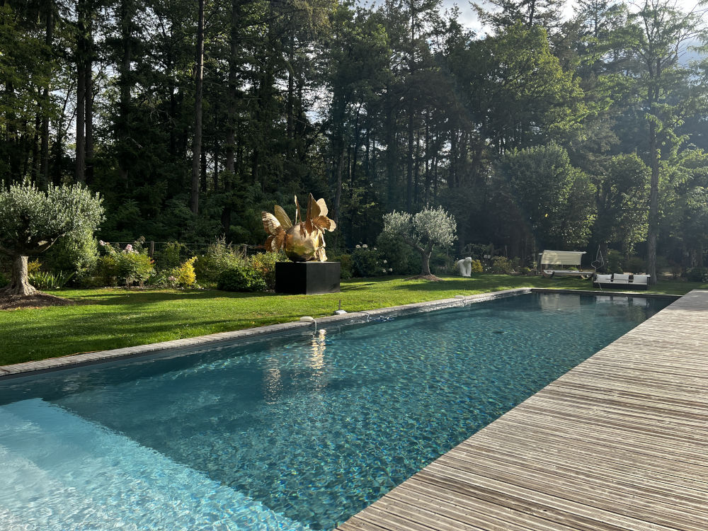 loire valley lodges pool