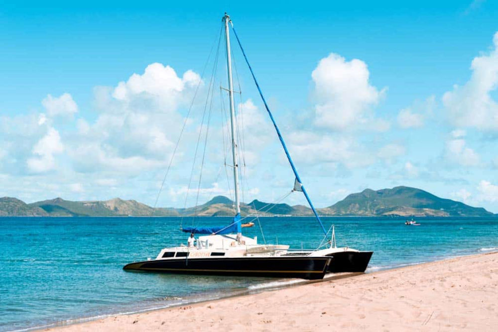 nevis sailboat