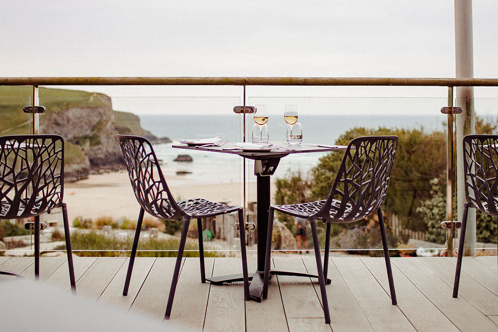 Scarlet Hotel outside dining