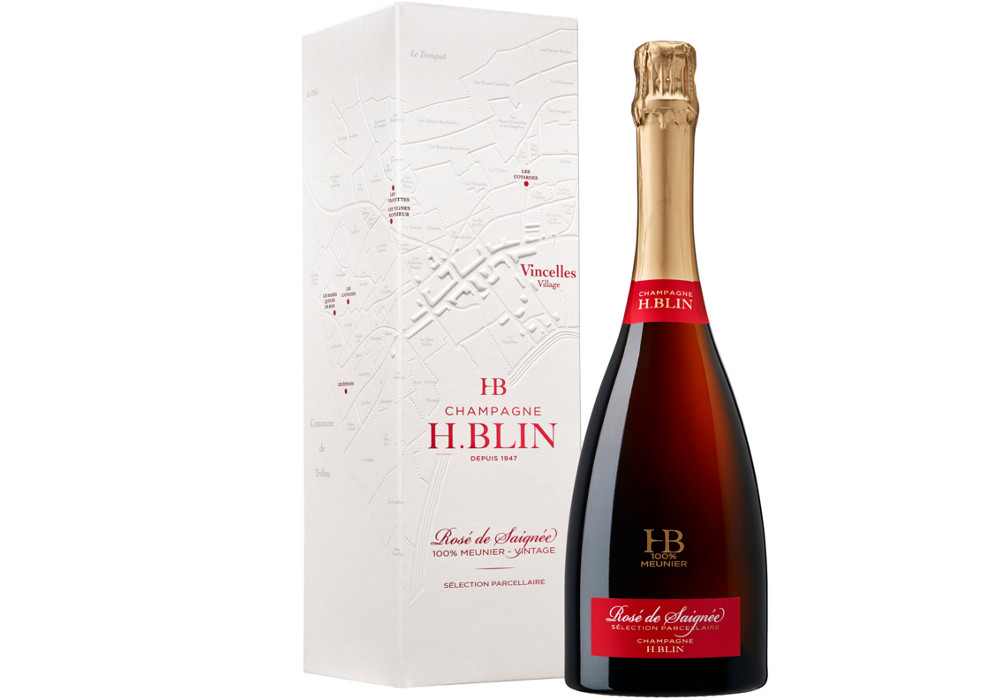 Champagne H Blin Rosé de Saignée NV Brut  