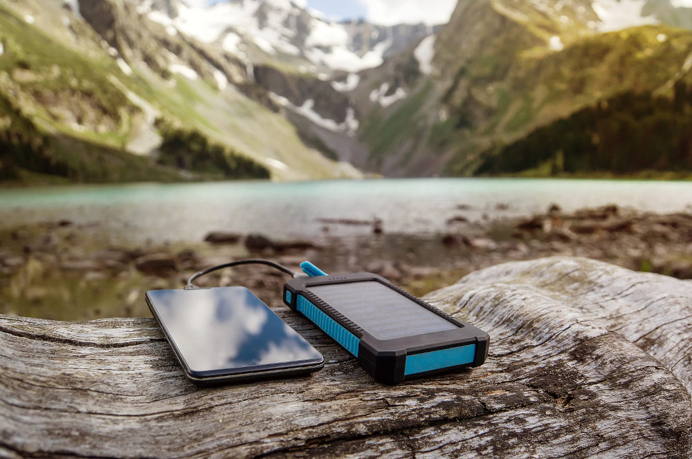 solar powered phone charger