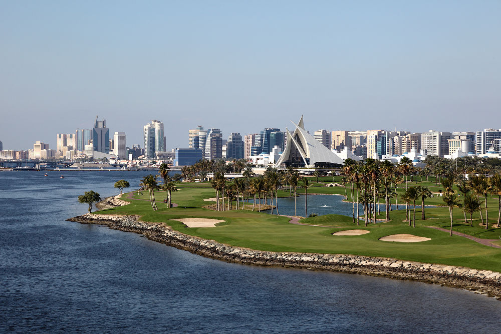 Dubai Creek Golf Course and Yacht Club. United Arab Emirates