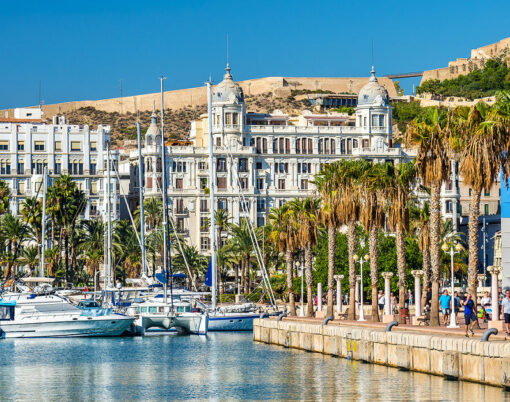 Promenade in the Marina of Alicante - Spain