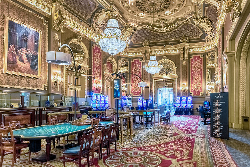 Interiors of the Monte Carlo Casino