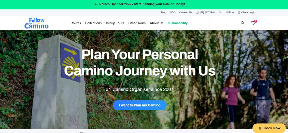 Follow the Camino screenshot