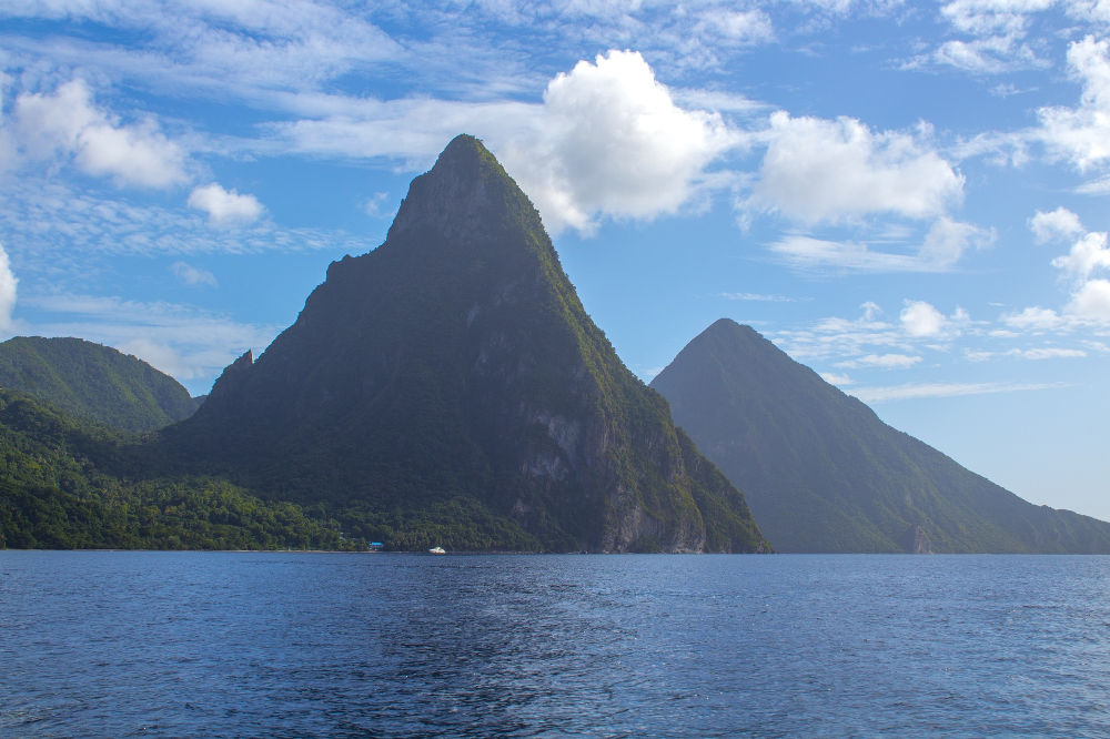 pitons st lucia