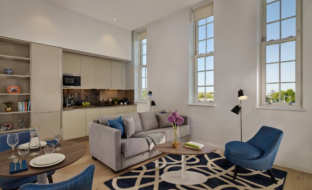 Citadines Islington apartment interior