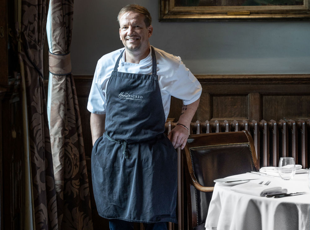 Darren Curson, head chef at Crathorne Hall