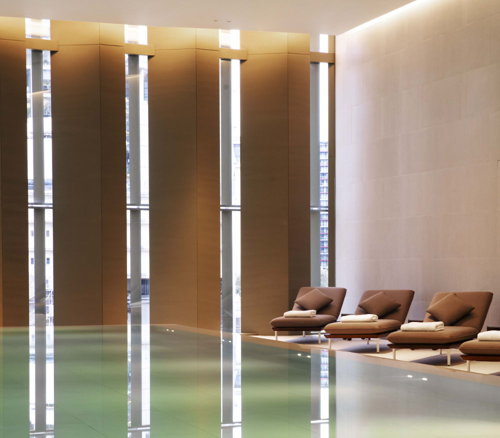 Park Hyatt London River Thames spa swimming pool