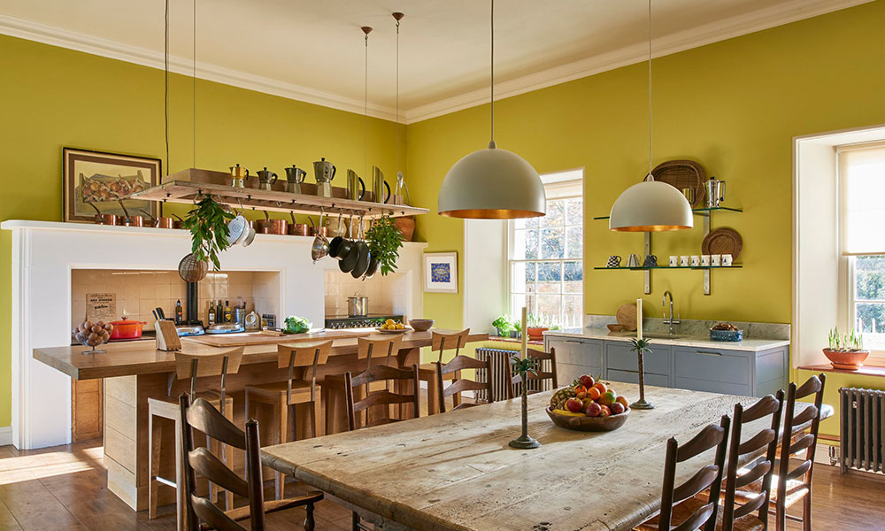 Wolterton Hall east wing kitchen