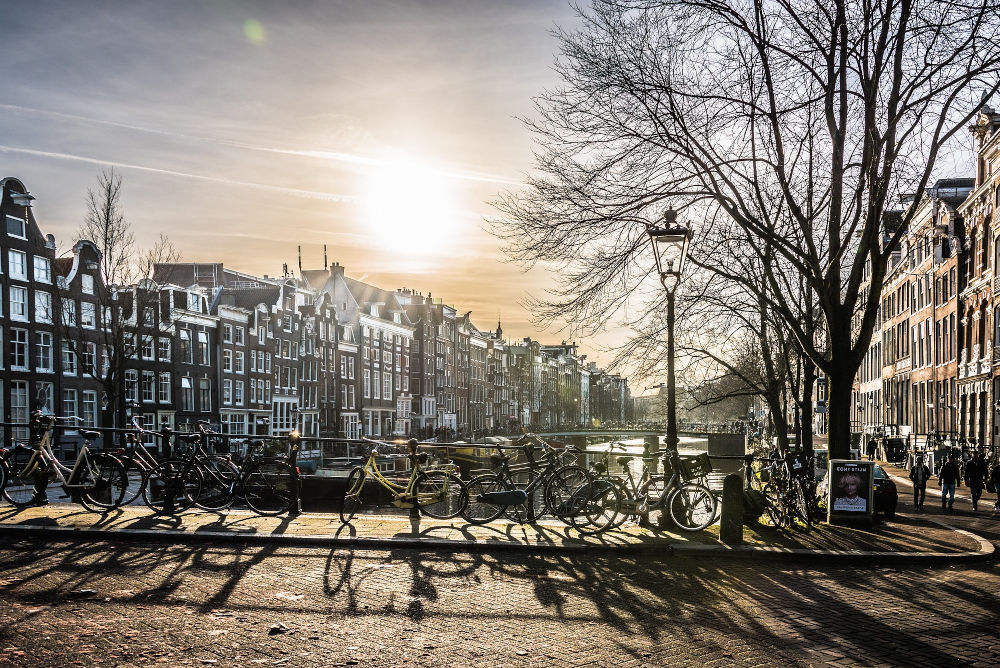 amsterdam canal view