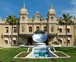 Front of the Grand Casino on June 1 2014 in Monte Carlo Monaco