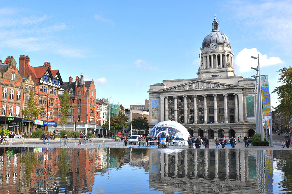 Nottingham Council House is the city hall of Nottingham